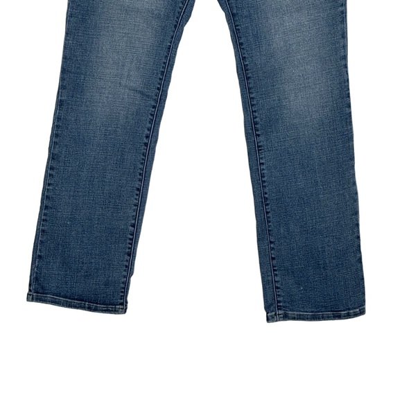 Women’s Levi’s Size 10 Blue 505 Straight Cotton/Viscose/Polyester/Elastane Jeans - Picture 5 of 9